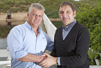 George Stroud and Between Weathers Director Jim Brown